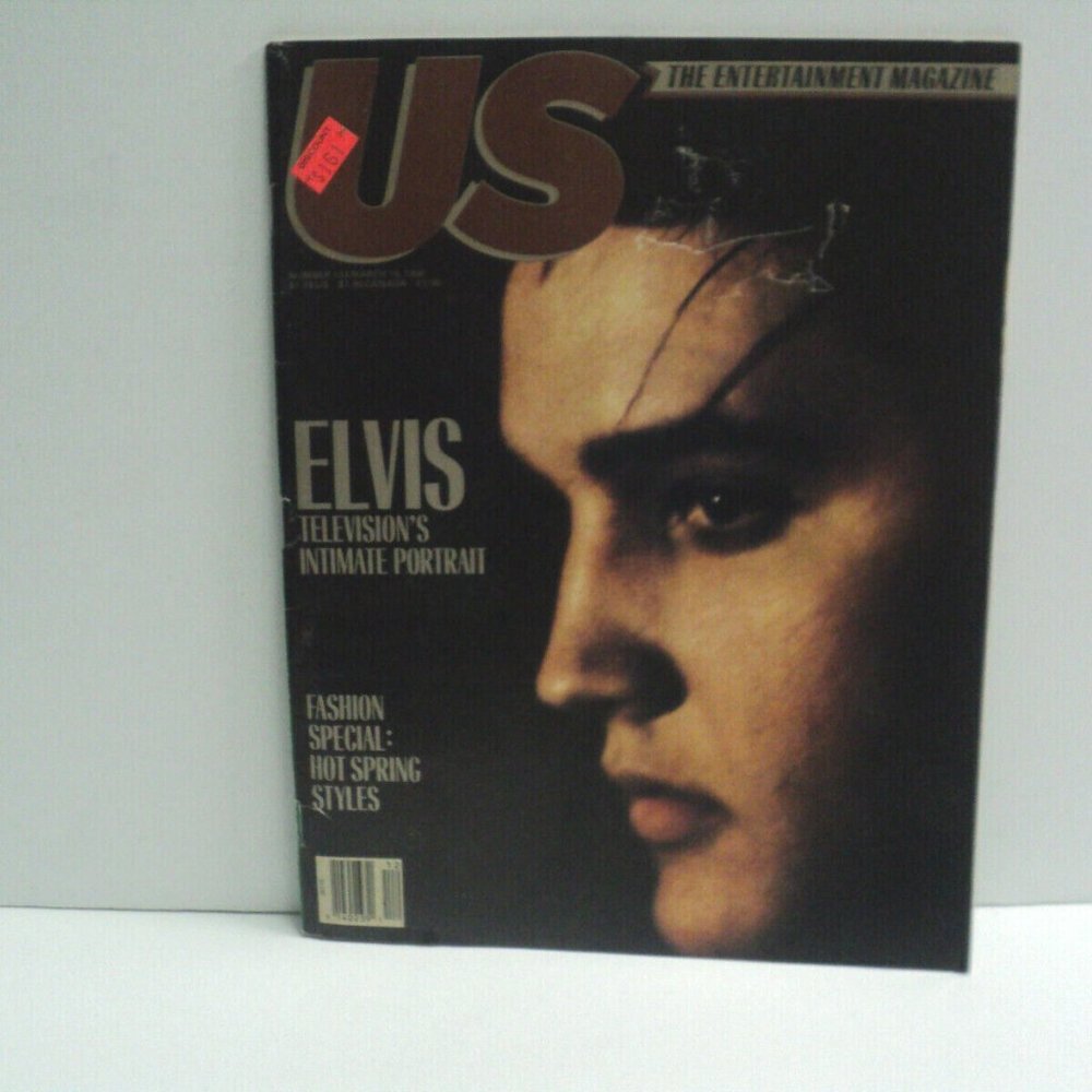 Vintage US Magazine March 1990 Elvis Television's Intimate Portrait